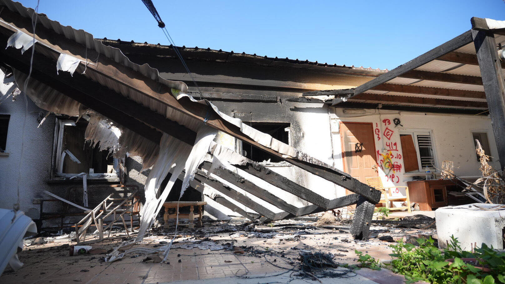 בית הרוס בקיבוץ ניר עוז