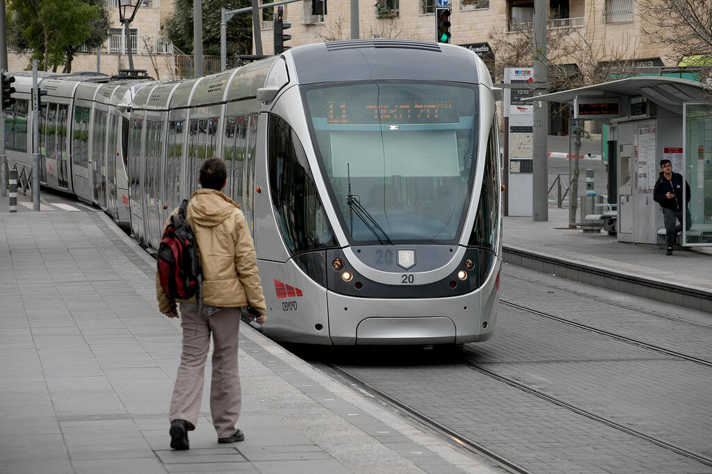 הרכבת הקלה ב ירושלים רכבת קלה