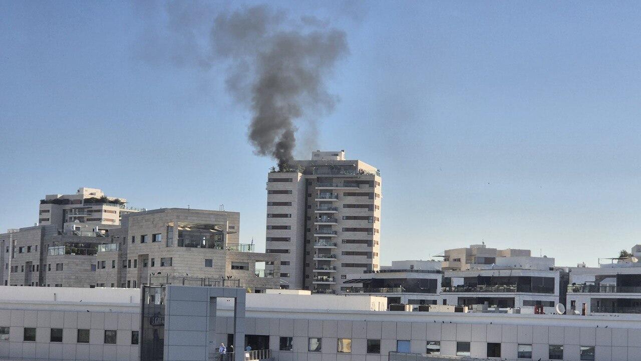 פגיעת כטב"ם ב יבנה