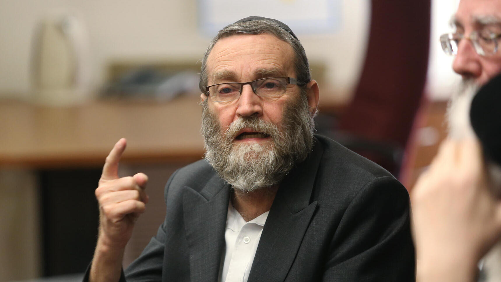 ח"כ משה גפני יו"ר יהדות התורה