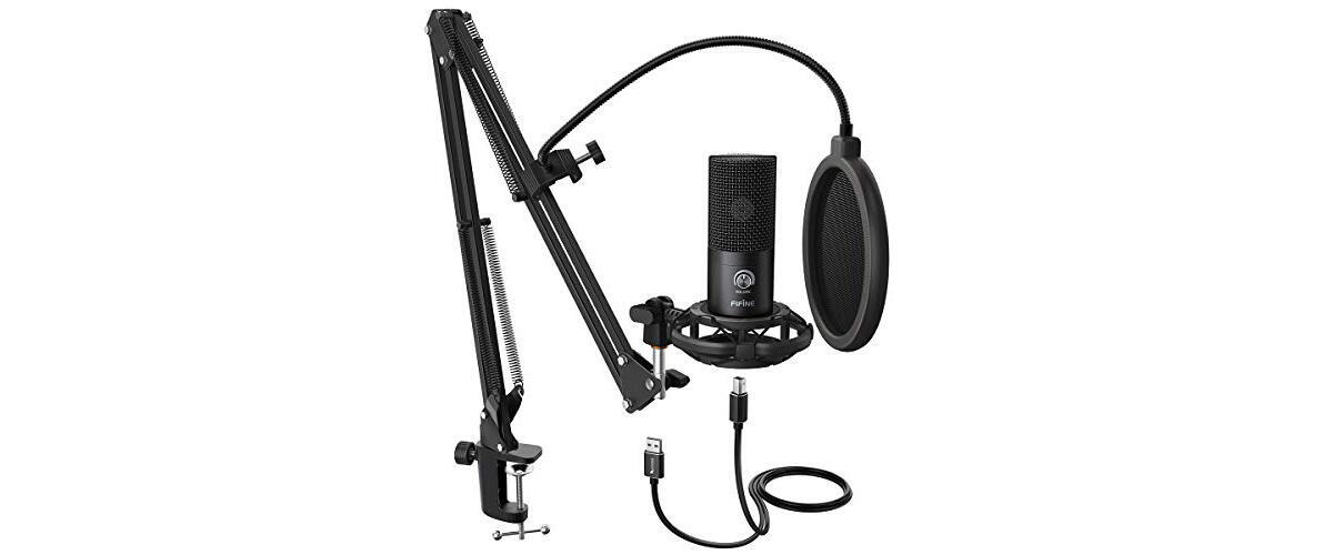 FIFINE USB Microphone for Streaming