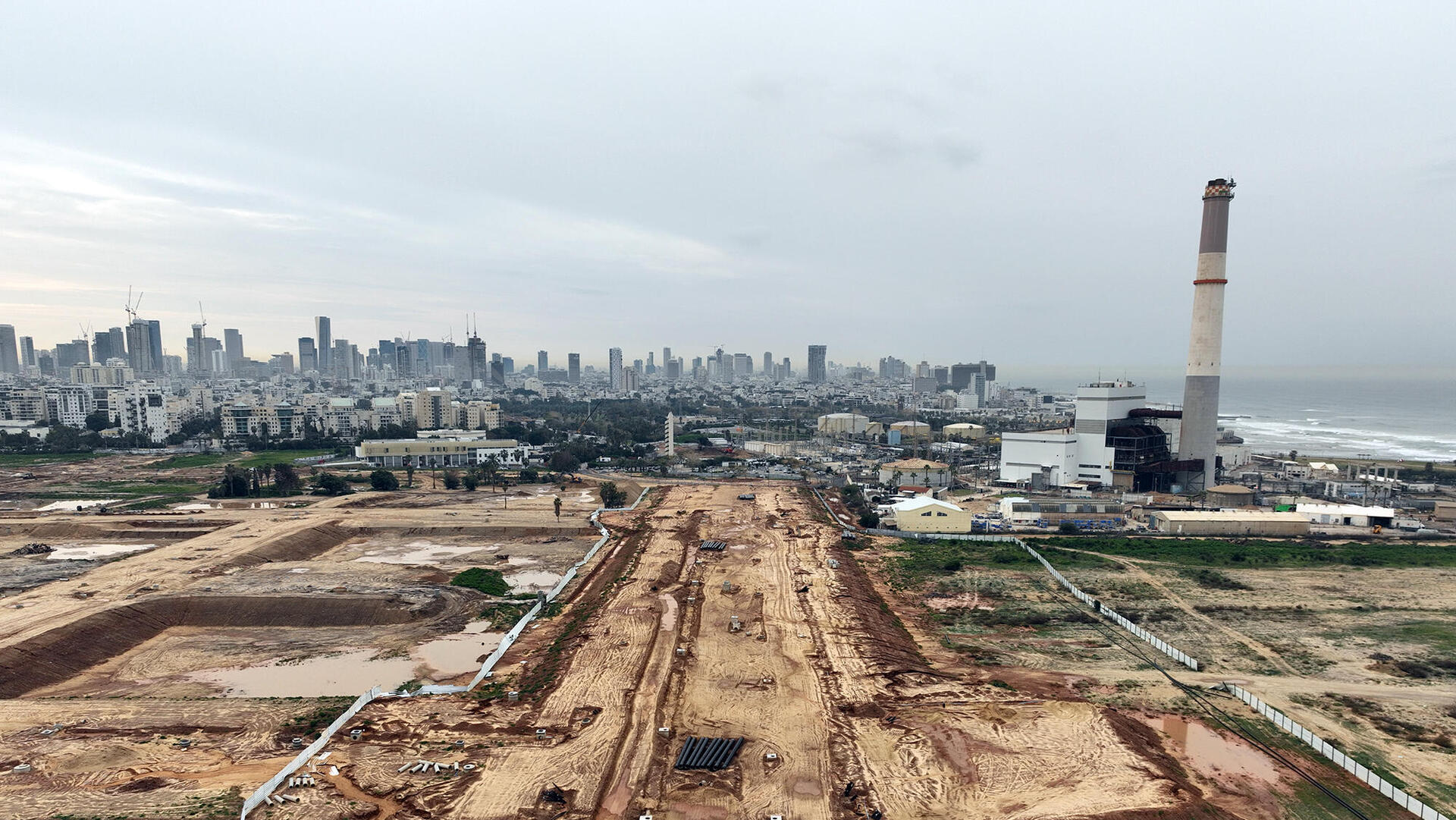 שדה דב שטח בנייה