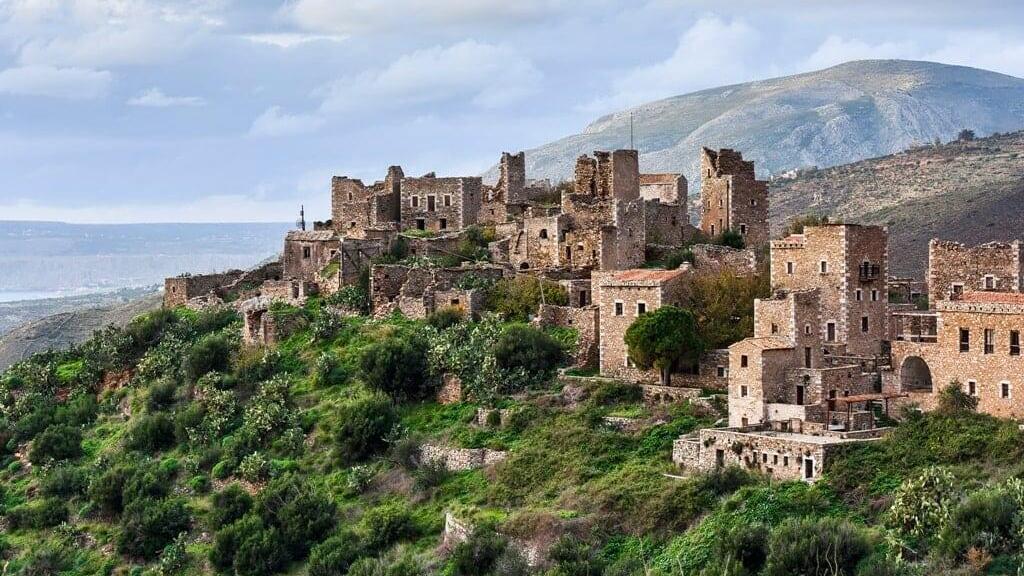 כפר נטוש ואתיה יוון Vathia 