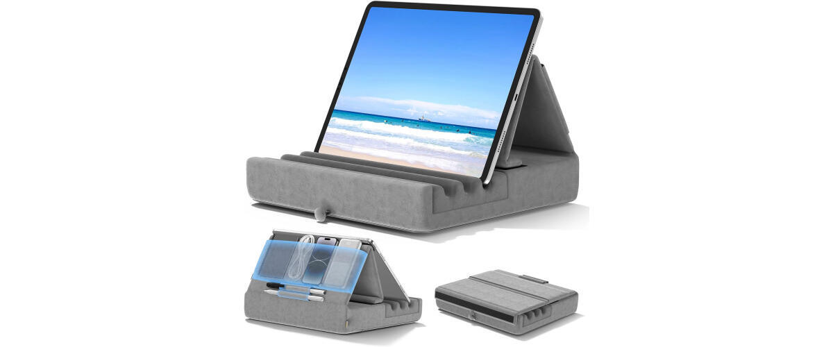 KDD Foldable Tablet Pillow Holder