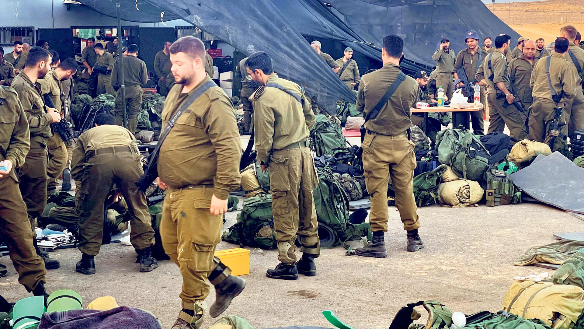 גיוס של חיילי מילואים ל שירות 