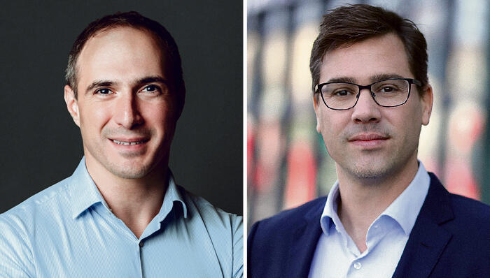 eToro CEO Yoni Assia and Fireblocks CEO Michael Shaulov  