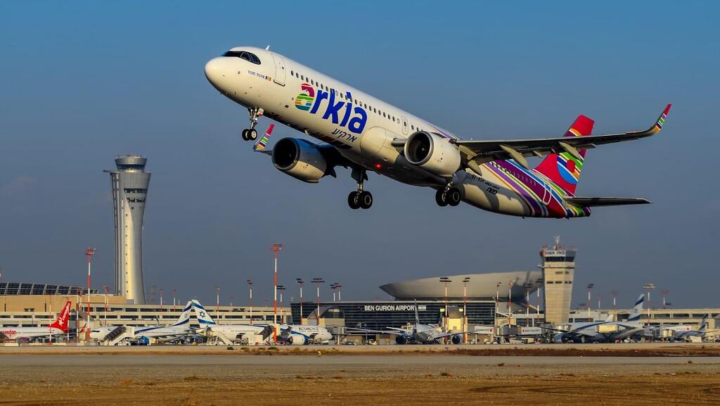 מטוס של חברת התעופה ארקיע
