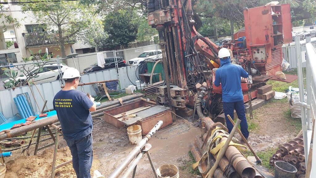 עבודות במסגרת תכנון קווי מטרו בשדרות ההשכלה בתל אביב