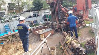 עבודות במסגרת תכנון קווי מטרו בשדרות ההשכלה בתל אביב