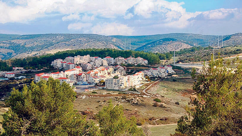 האזור ב בית שמש עליו מיועד לקום הרובע החדש