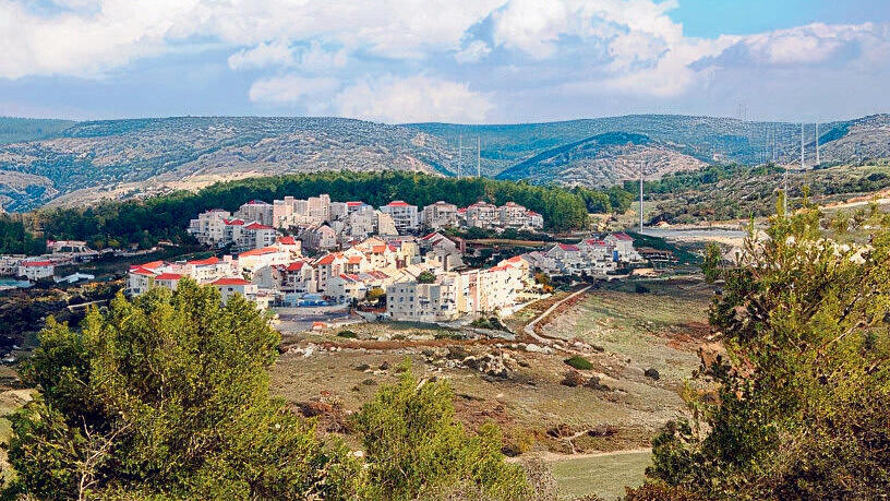 האזור ב בית שמש עליו מיועד לקום הרובע החדש