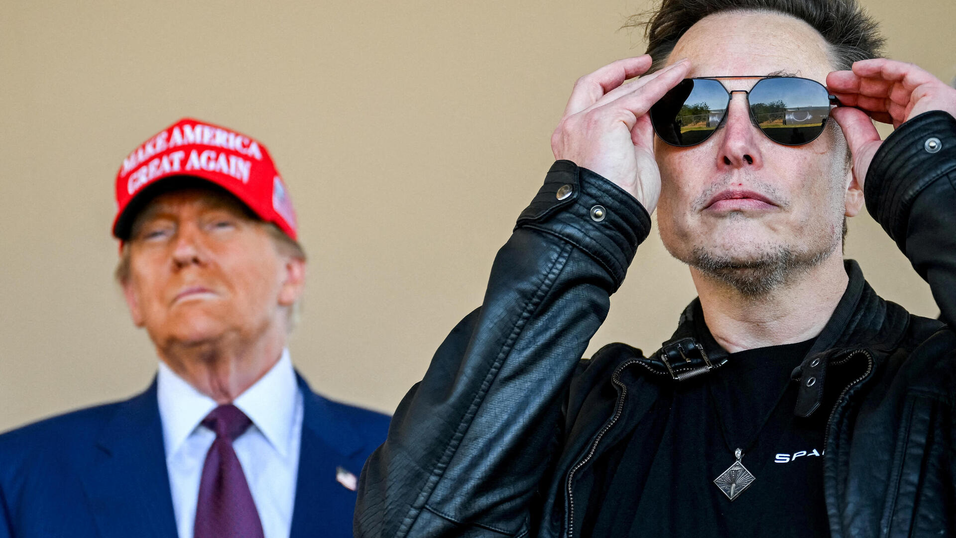 מאסק וטראמפ