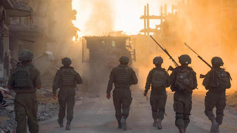 לוחמים ברצועת עזה (ארכיון) (Photo: IDF Spokesman's Office) לוחמים חיילים צה"ל כוחות צבא ב מרחב גבאליה ב צפון רצועת עזה