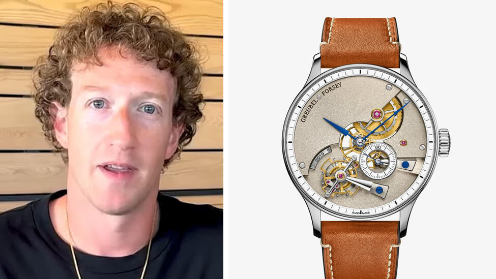 מארק צוקרברג שעון 900 אלף דולר