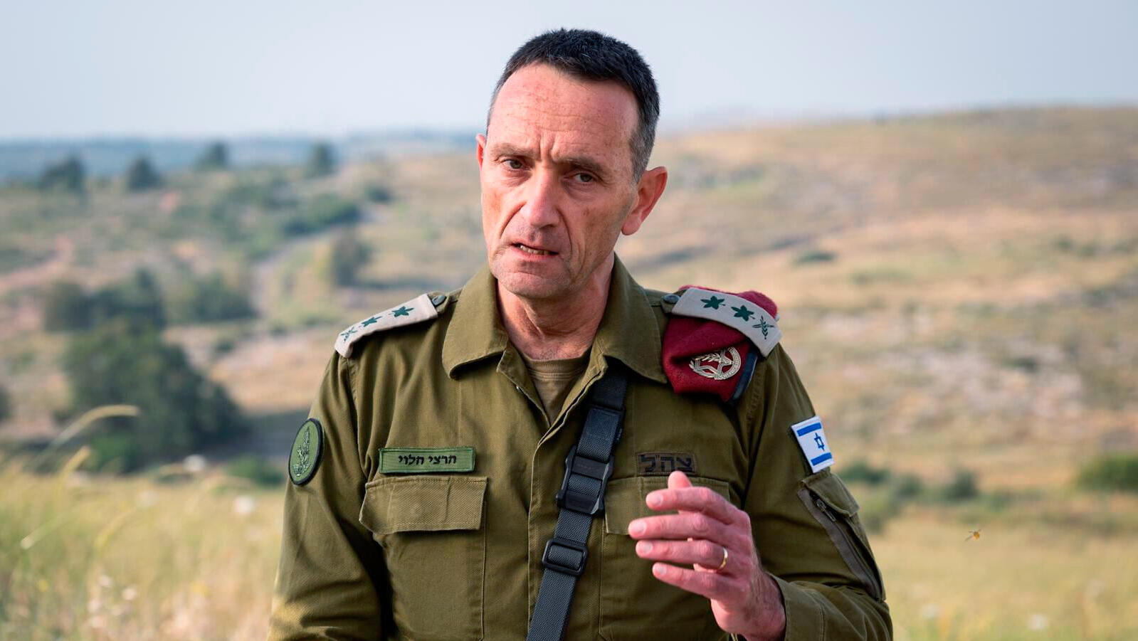 פנאי הצהרת הרמטכ״ל רא"ל רב אלוף הרצי הלוי 