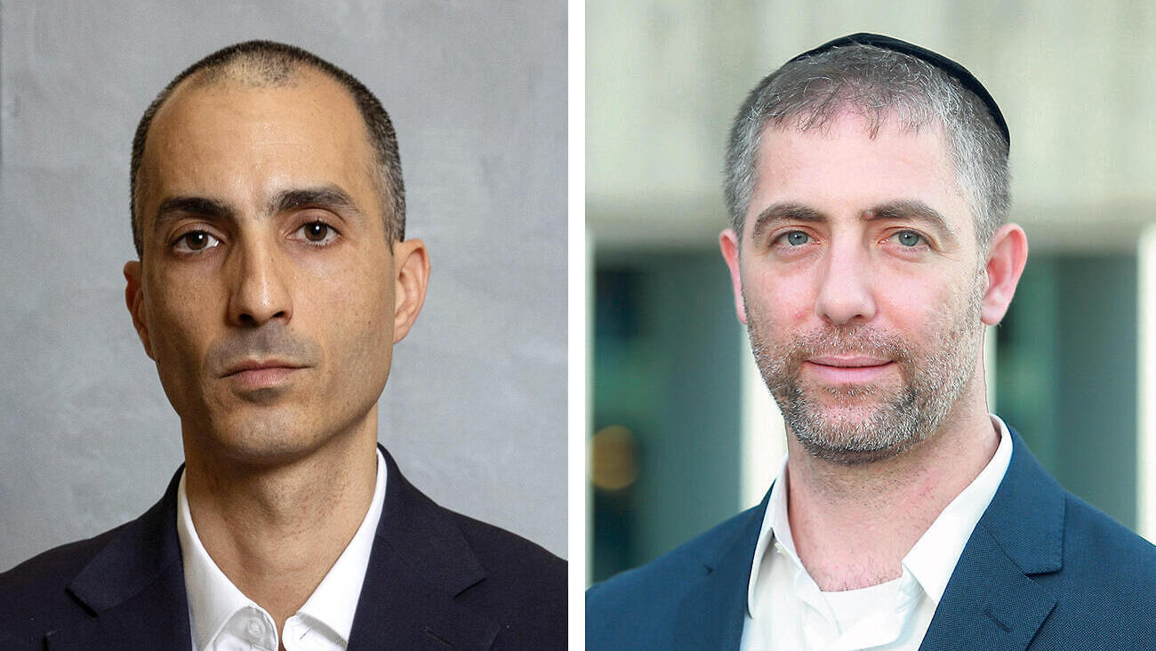 מימין ספי זינגר יו"ר רשות ני"ע ו עמית גל הממונה על שוק ההון