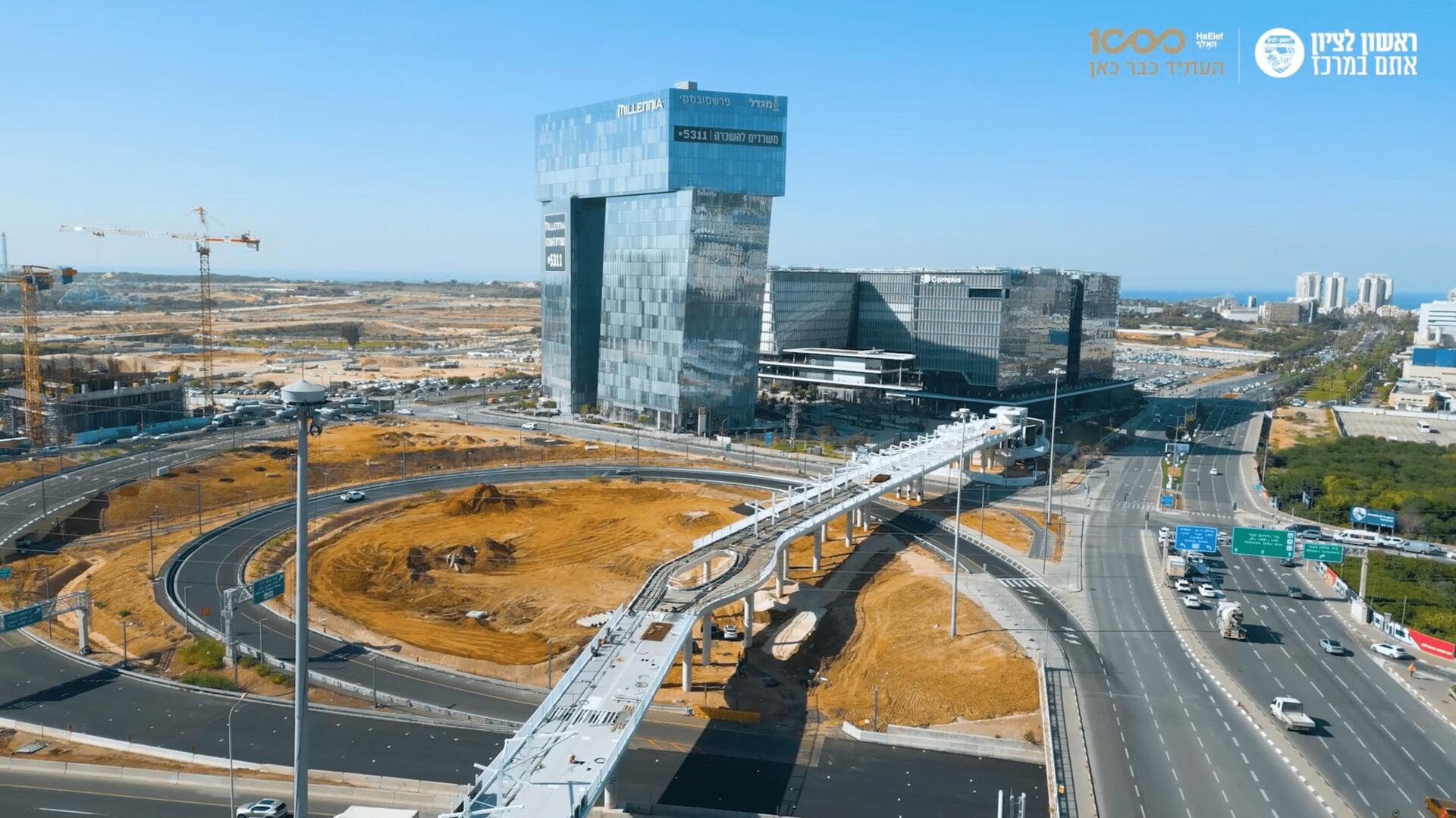 ברגל, על אופניים או ברכבת: כל הדרכים להגיע למתחם ה-1000 