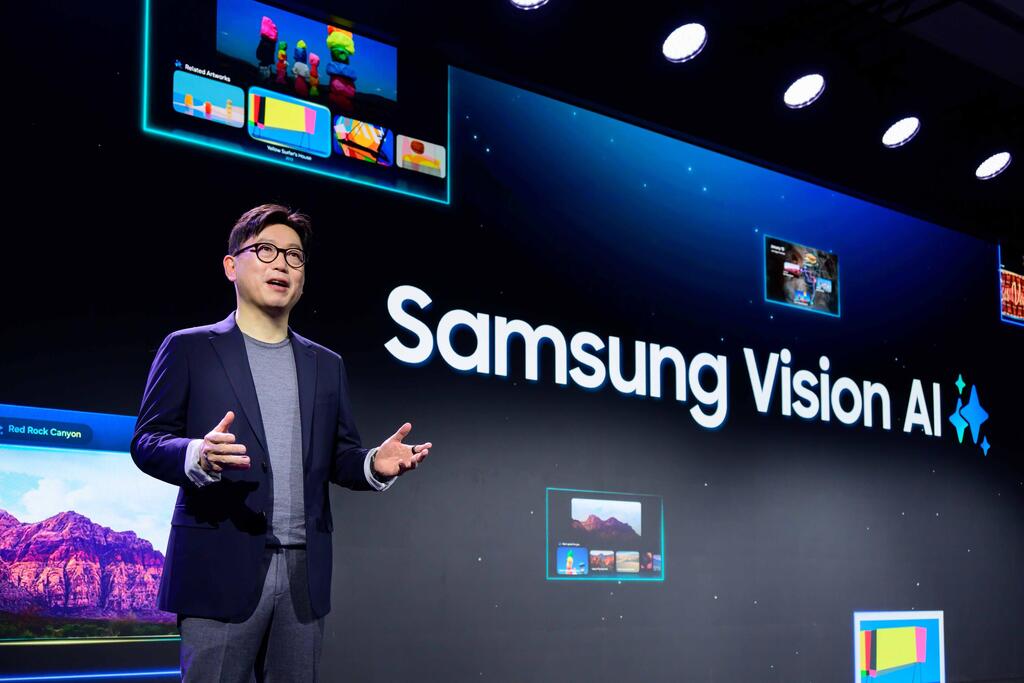 סמסונג חשפה בתערוכת CES 2025 את Samsung Vision AI