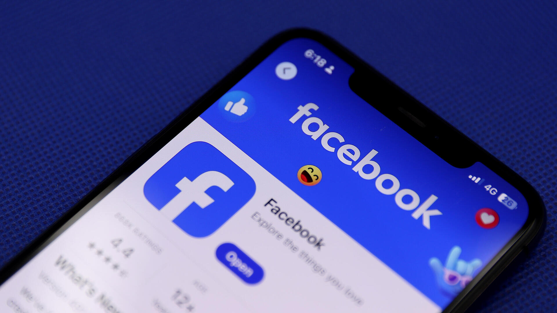 אפליקציית פייסבוק ב אפסטור