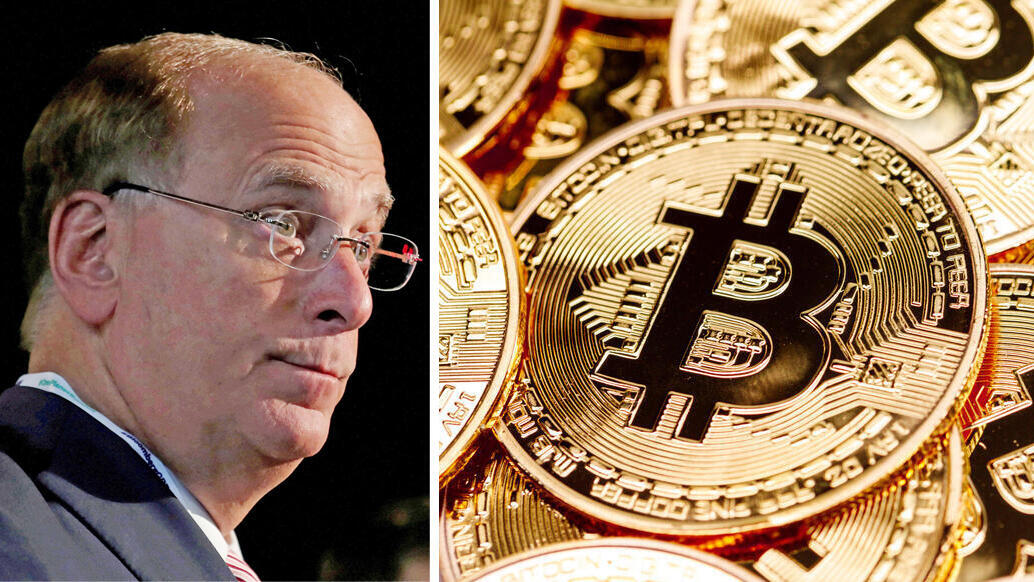 לארי פינק מנכ"ל בלאקרוק ו מטבע ביטקוין