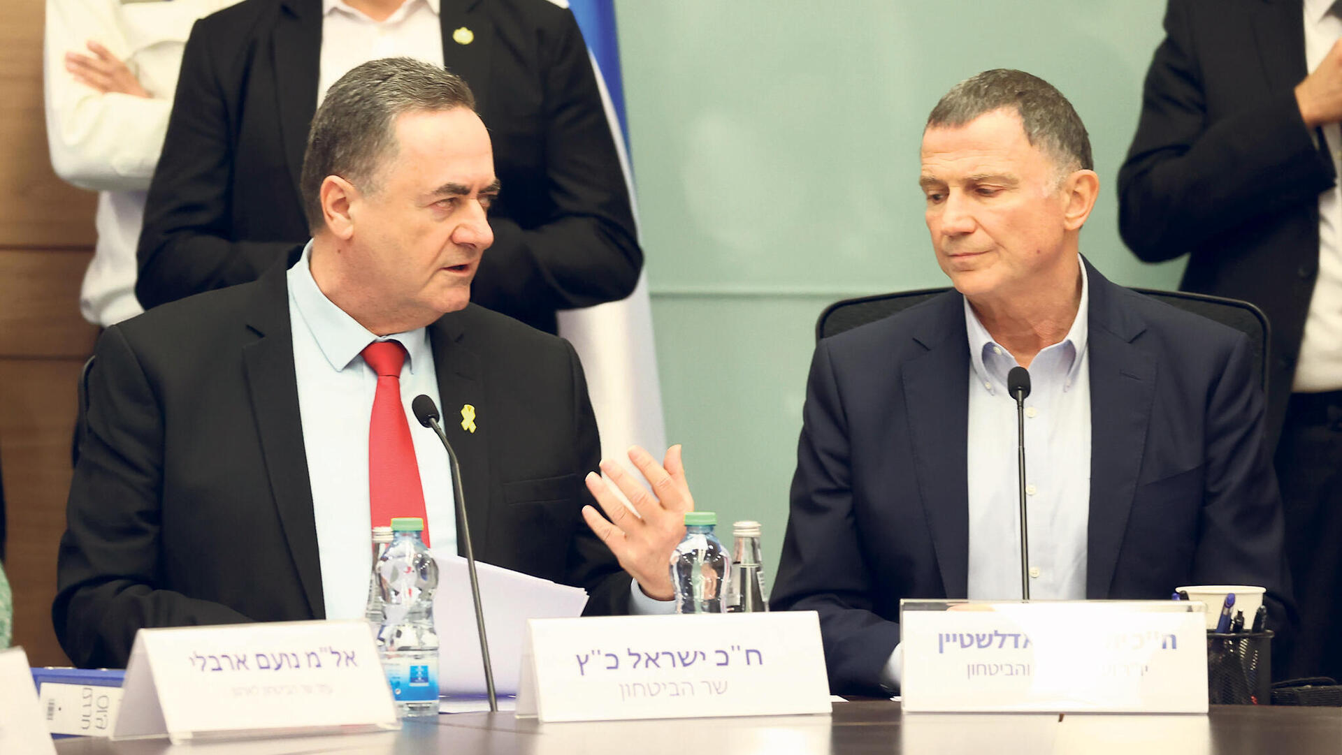 יולי אדלשטיין ו ישראל כ"ץ