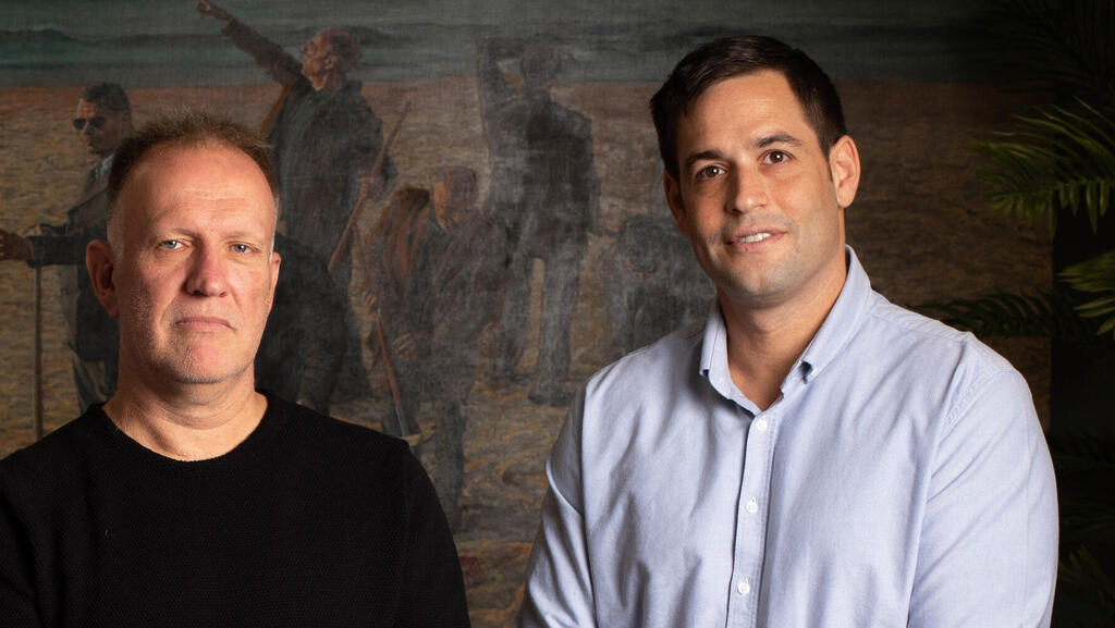 מימין: אריאל רוטר ועמיר בירם (צילום: שרון גבאי) אריאל רוטר עמירם בירם ו שלמה גוטמן