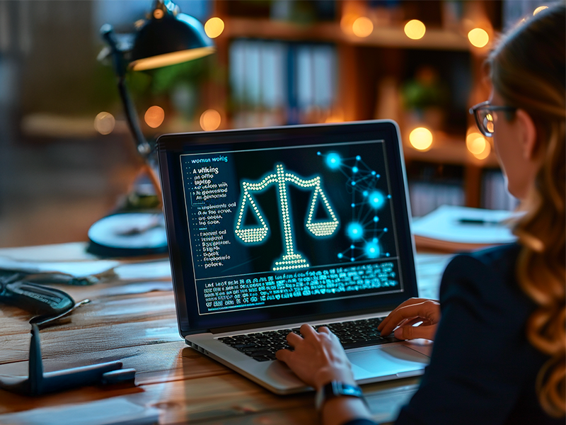 כיצד הבינה המלאכותית משנה את פני עריכת הדין ומערכת המשפט