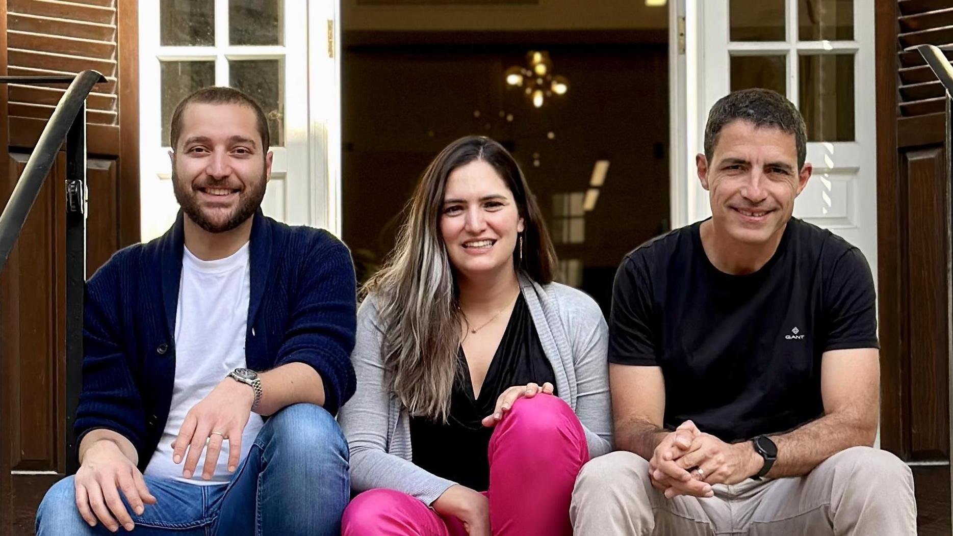 Meron Capital team מימין גיל שי לירון עזריאלנט ו דניאל רודיטי מירון קפיטל