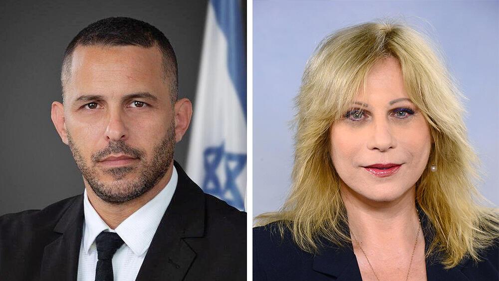 יועמ"שית משרד רה"מ שלומית ברנע פרגו ומ"מ נציב שירות המדינה רואי כחלון