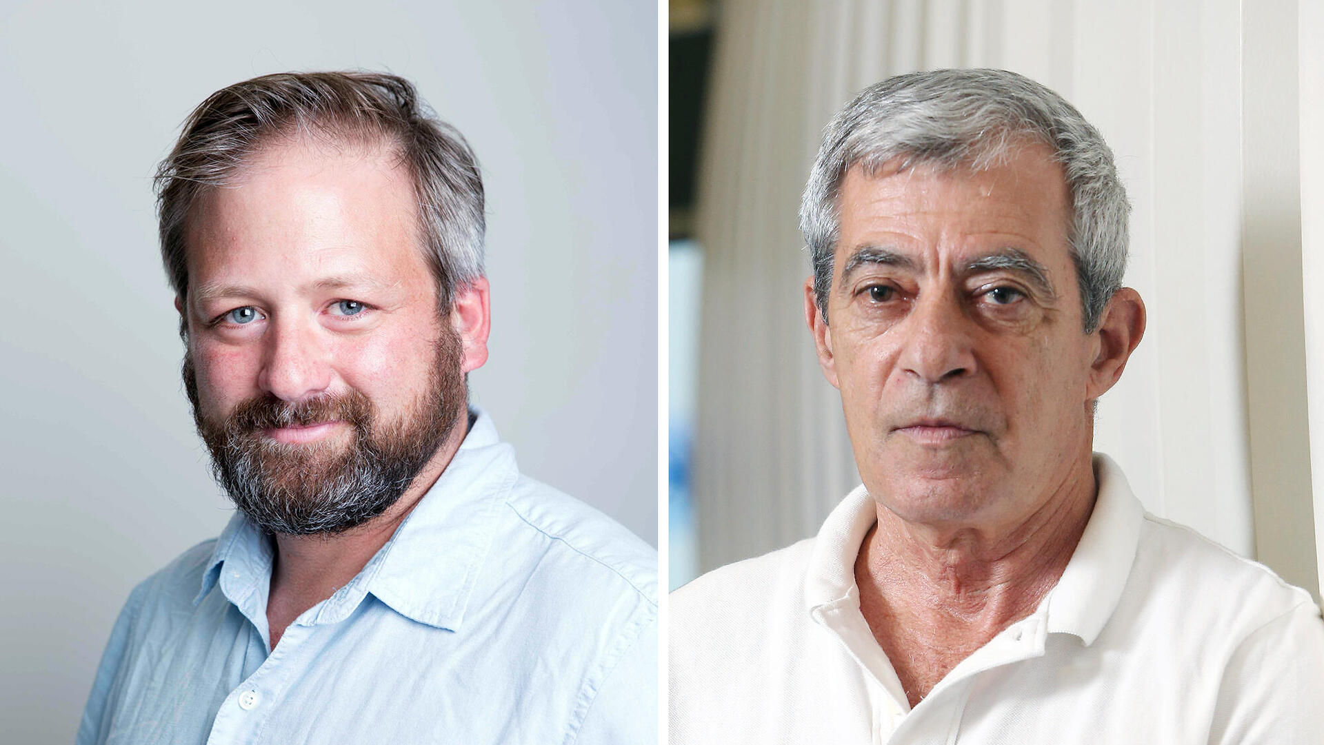 מימין יו"ר העין השלישית האלוף במיל' ידידיה יערי והמנכ"ל ליאור סגל