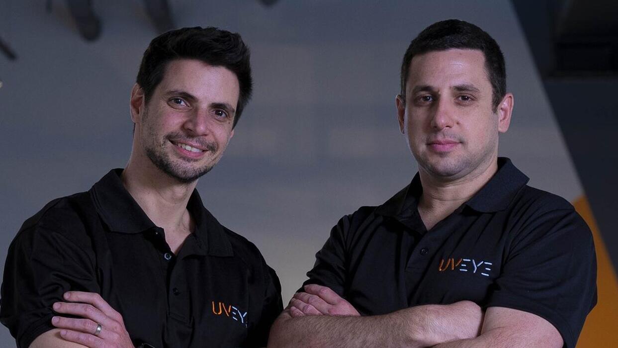 מייסדי UVeye - אוהד חבר (COO) ואמיר חבר (מנכ"ל)