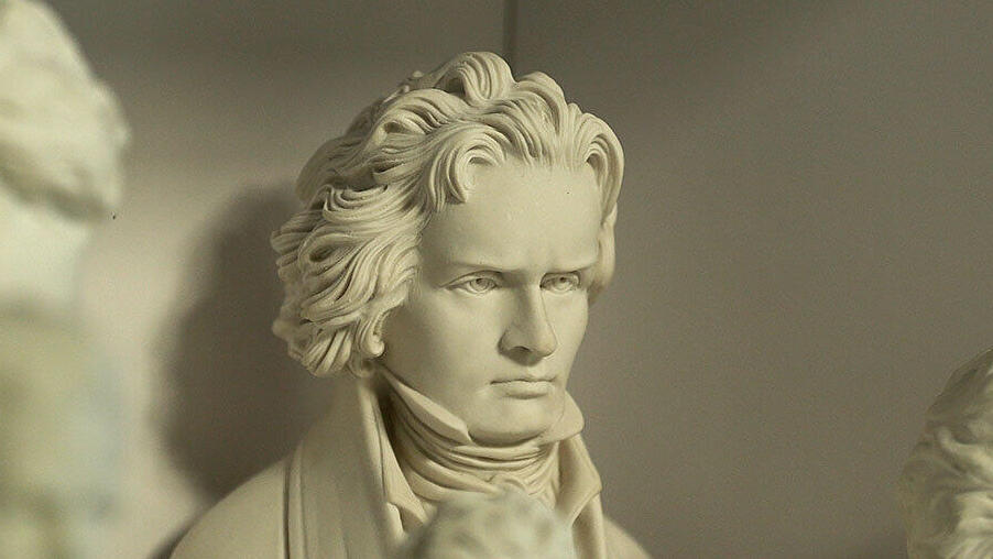 פסל של לודוויג ואן בטהובן