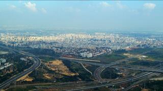 ראשון לציון מבט מהאוויר