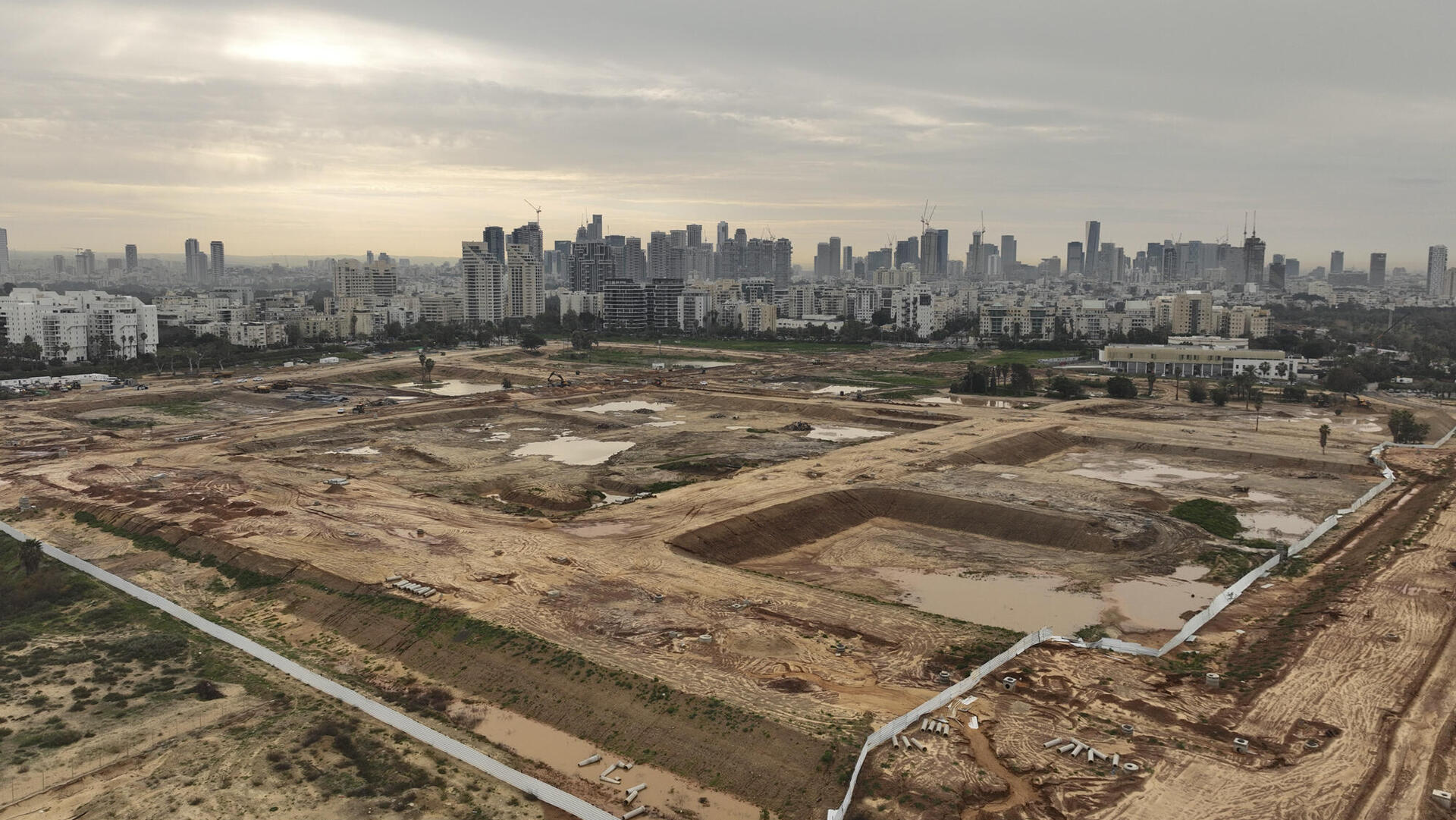 מתחם שדה דב שטח בנייה 