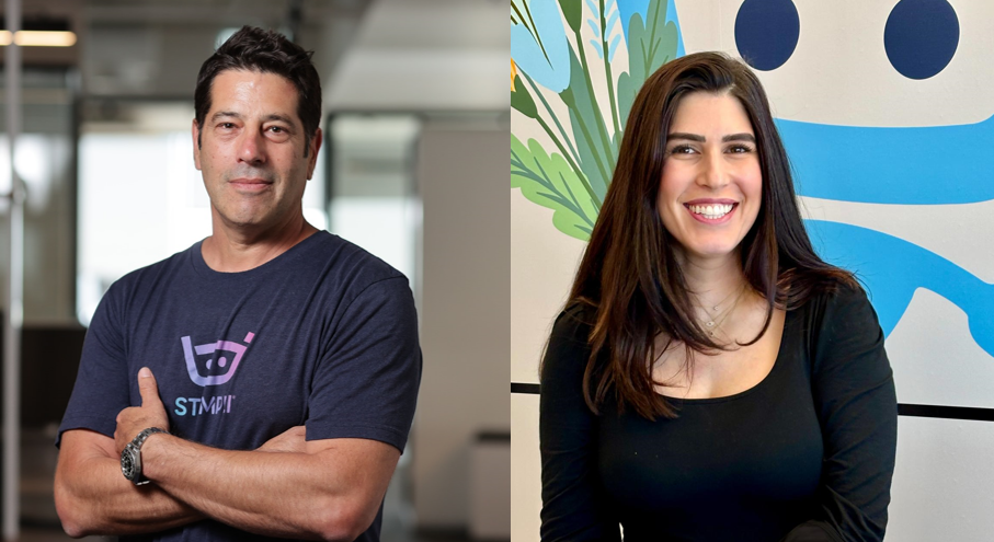 מיכל פילוס, Senior HRBP ועידו פלג, סמנכ"ל תפעול ב-Stampli