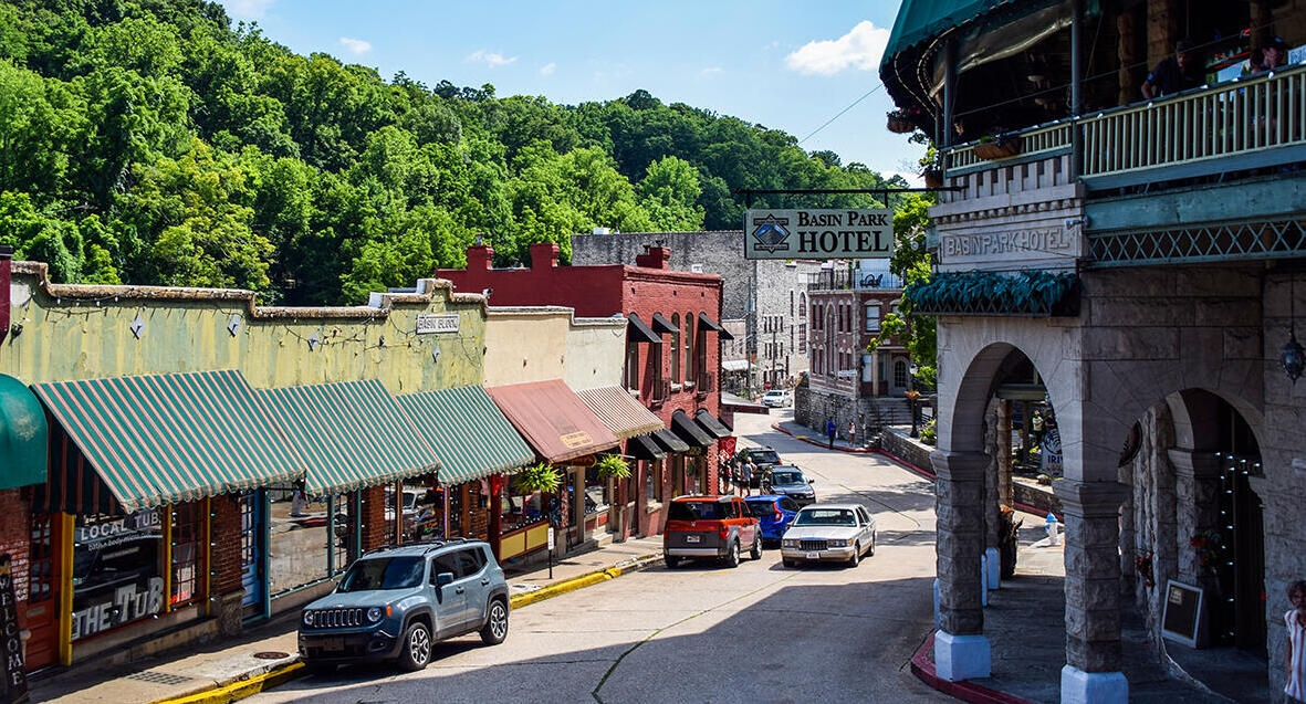 פוטו עיירות בארה"ב Eureka Springs, Arkansas