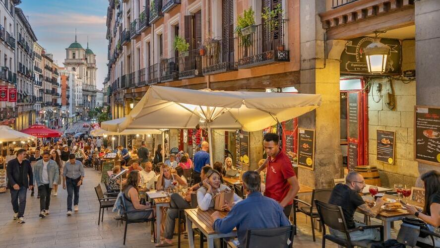 בית קפה מדריד ספרד