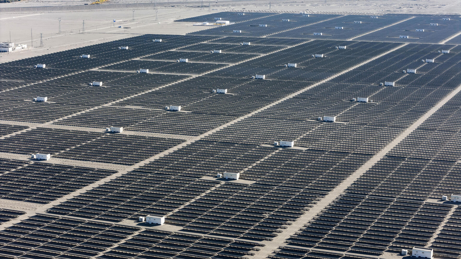 פאנלים סולאריים 3 שדה סולארי ב סין אנרגיה ירוקה אנרגיה מתחדשת חשמ ל סולארי