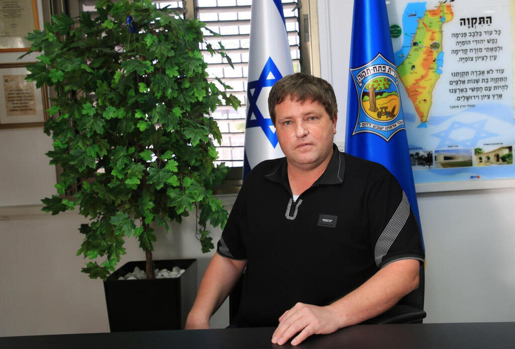 ראש עיריית פתח תקווה רמי גרינברג
