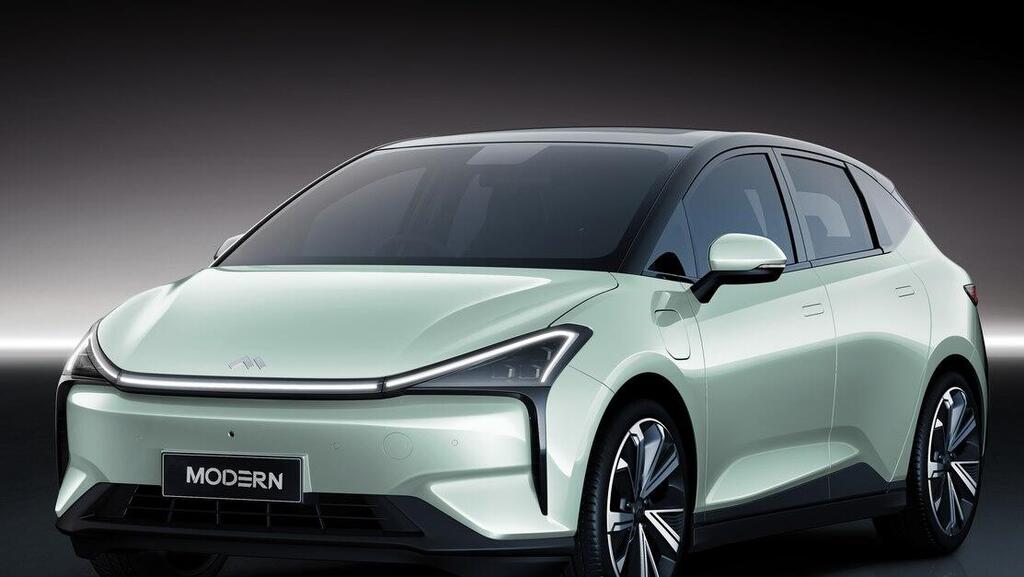 M5 של מודרן הסינית רכב חשמלי שמייבאת עופר אבניר