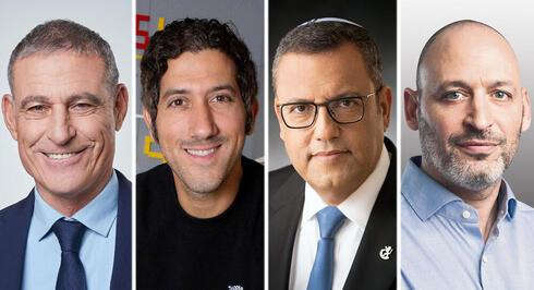 Gidi Mark, Adam Singolda, Moshe Lion and Yaki Noyman.