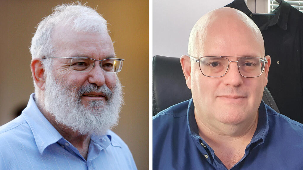 מימין מנכ"ל נקסט ג'ן הראל הרשטיק ויו"ר החברה יעקב עמידרור