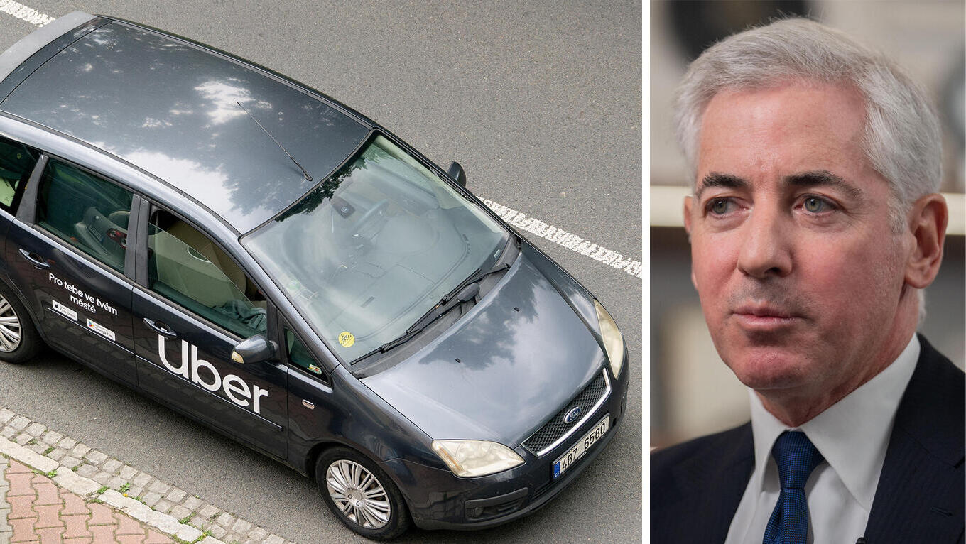 ביל אקמן ו מונית אובר