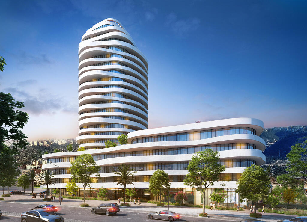 הדמיית התוכנית (הדמיה: גבי שוורץ אדריכלים) הדמיית תוכנית של יובל אלון ב שכונת נוה דוד חיפה