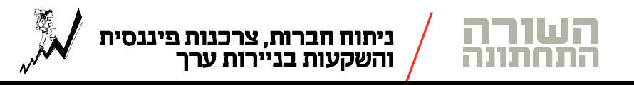 גג עמוד השורה התחתונה