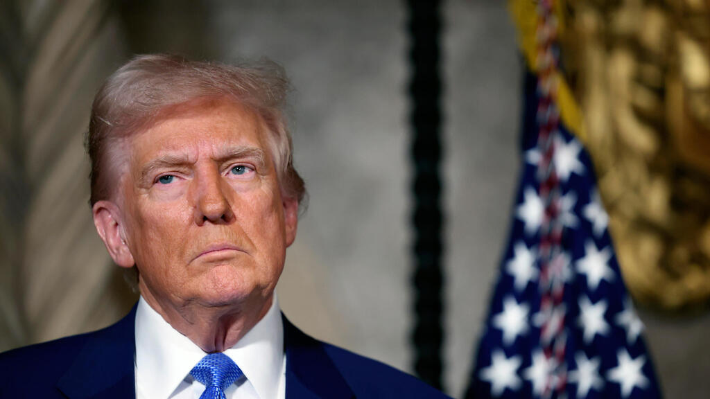 נשיא ארצות הברית דונלד טראמפ. ירידה בשיעורי התמיכה בו (צילום: AP/ Kevin Lamarque) נשיא ארצות הברית דונלד טראמפ