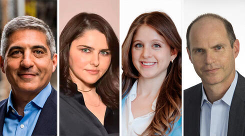 Udi Mokady (from right), Tali Miller, Iya Magen, and John Caplan.