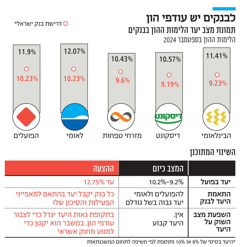 אינפו לבנקים יש עודפי הון