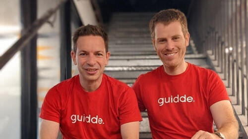 מייסדי Guidde מימין יואב ענב מנכ"ל ו דן סחר מנהל מוצר ראשי