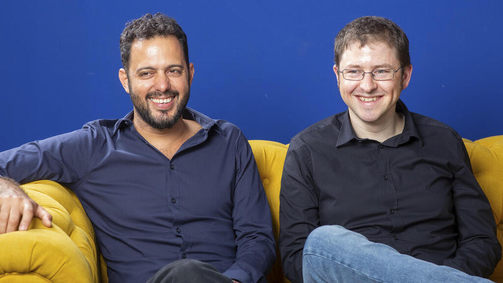 מייסדי Augury אוגורי מימין המנכ"ל סער יוסקוביץ' ו סמנכ"ל טכנולוגיות גל שאול